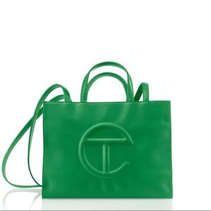 Telfar Medium Greenscreen Shopper